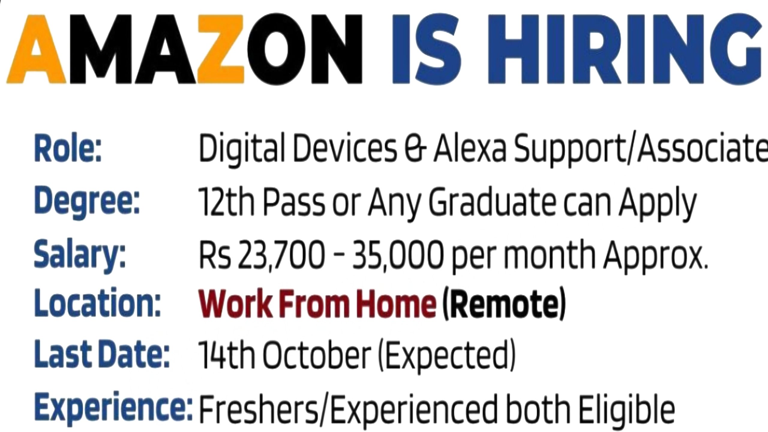 Amazon Work From Home Jobs 2023